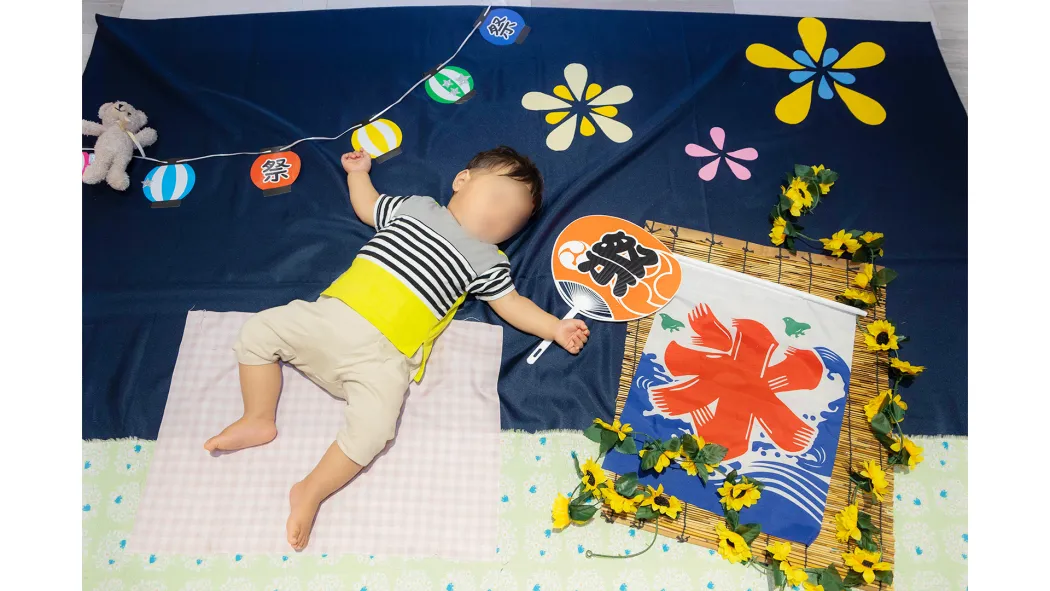 8月のお昼寝フォトスポットの写真